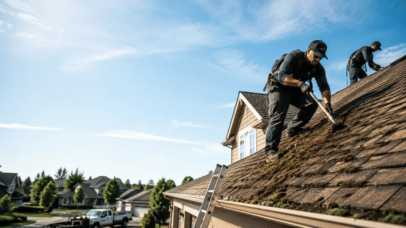 Roof Moss Removal in Treece, KS near me